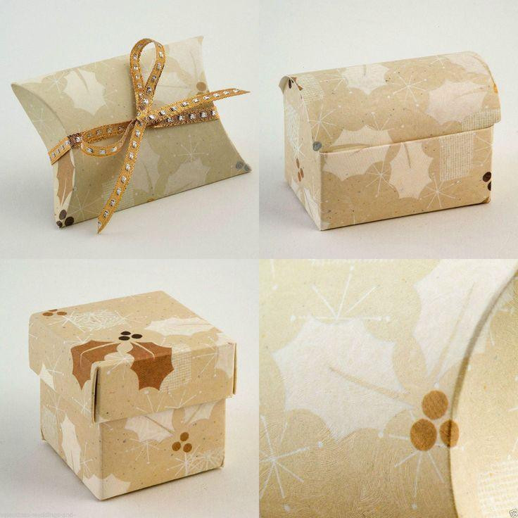 DIY Wedding Favours Boxes
 Best Quality DIY Foglie Holly Gift Party Christmas Wedding