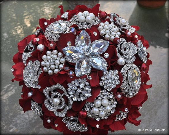 DIY Wedding Flower Kits
 DIY Brooch Bouquet Kit 50 Pieces MEDIUM by BluePetyl on