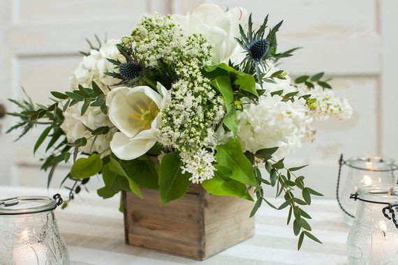 DIY Wedding Flower Kits
 DIY Fresh Flower Centerpiece Kit Rustic Elegance in 2019