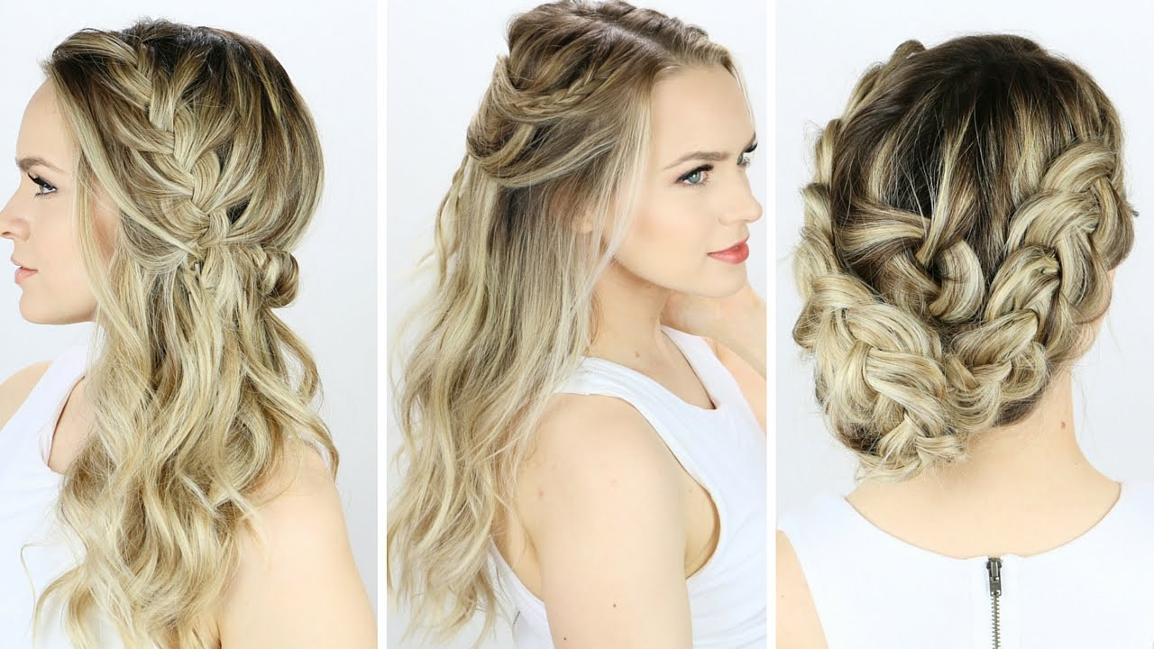 DIY Wedding Hairstyles
 3 Prom or Wedding Hairstyles You Can Do Yourself