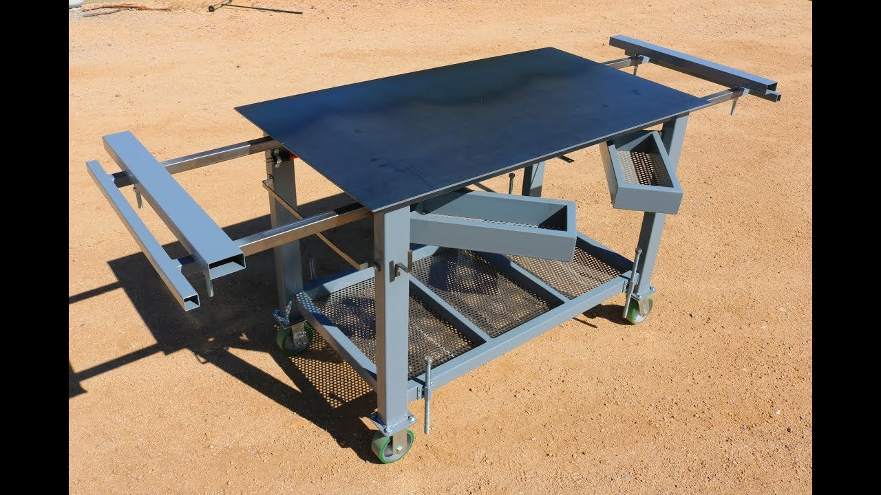 DIY Welding Plans
 Welding Table Workbench Build How To