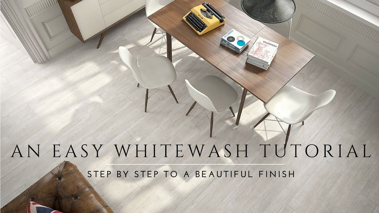 DIY Whitewash Wood
 How to Whitewash and Seal a Wood Floor DIY Steps Milk