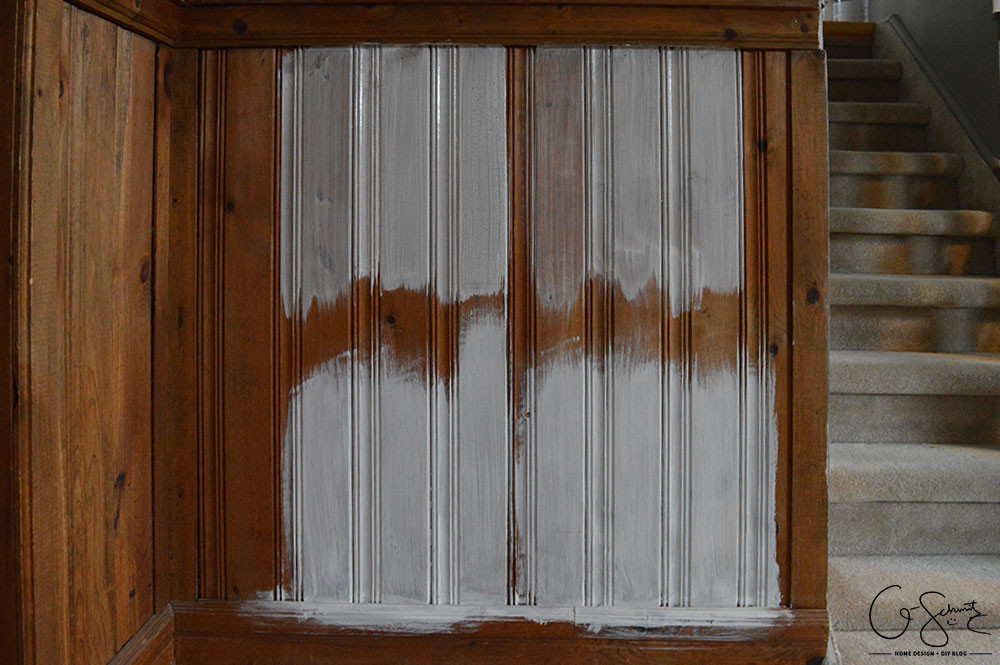 DIY Whitewash Wood
 Painting vs Whitewashing Panelling and Brick
