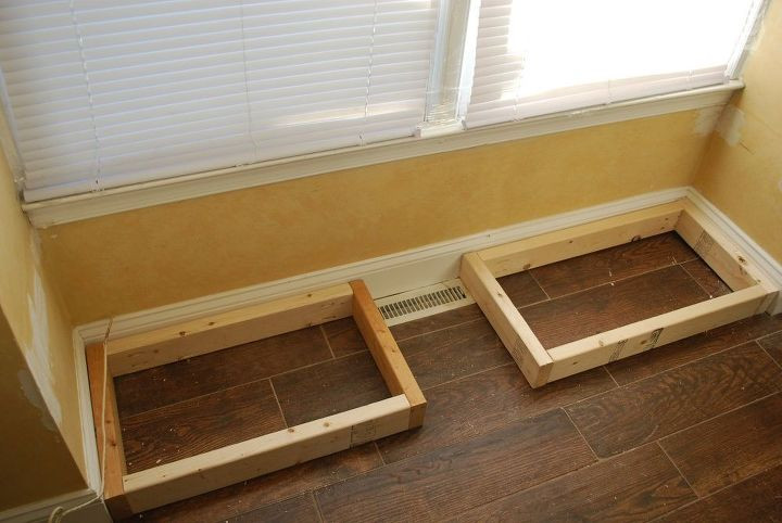 Diy Window Seat Storage Bench
 DIY Window Bench Seat With Drawer Storage
