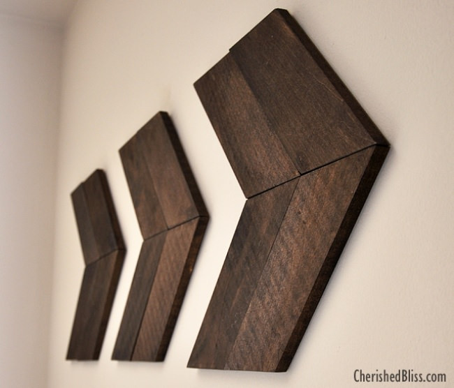 DIY Wood Arrows
 28 Ideas for Gorgeous DIY Gallery Walls – Tip Junkie