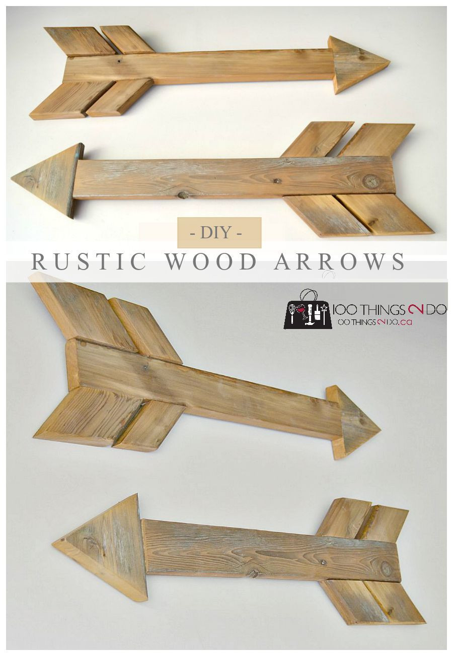 DIY Wood Arrows
 DIY Wood Arrows DIY Projects