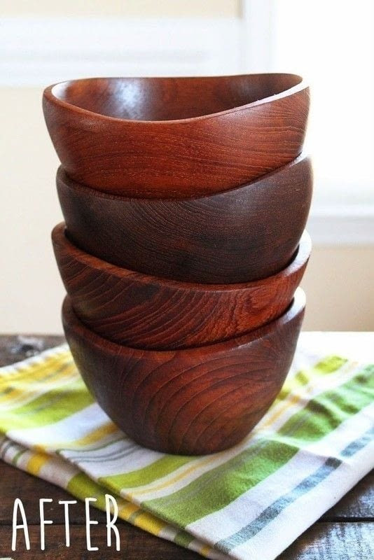 DIY Wood Bowl
 Refinishing Wooden Bowls · How To Make A Bowl Basket