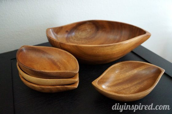 DIY Wood Bowl
 Upcycled Wooden Bowls DIY Inspired