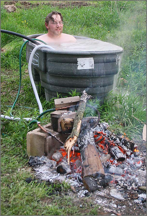 DIY Wood Burning Hot Tub
 Anastasia s Adventures Wood fired Hot tub