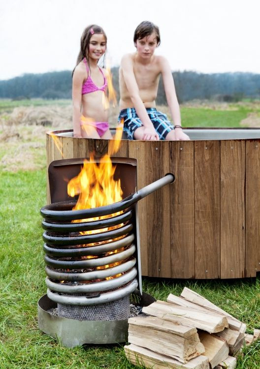 DIY Wood Burning Hot Tub
 143 best Wood Fired Hot Tubs images on Pinterest