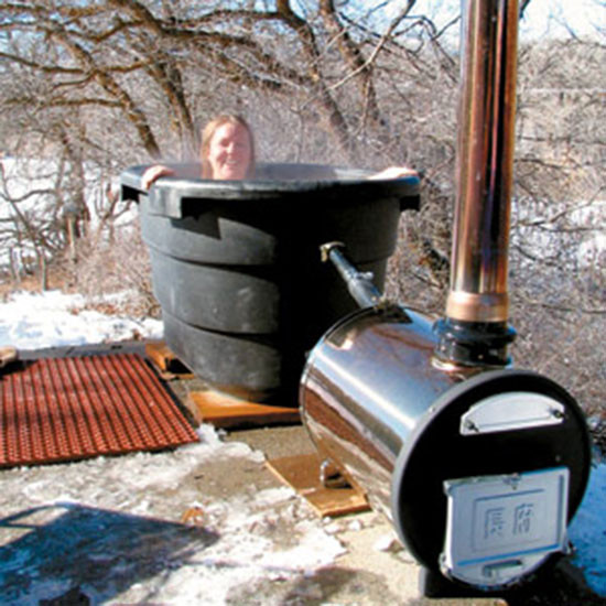 DIY Wood Burning Hot Tub
 Country Lore Wood Fired Hot Tub