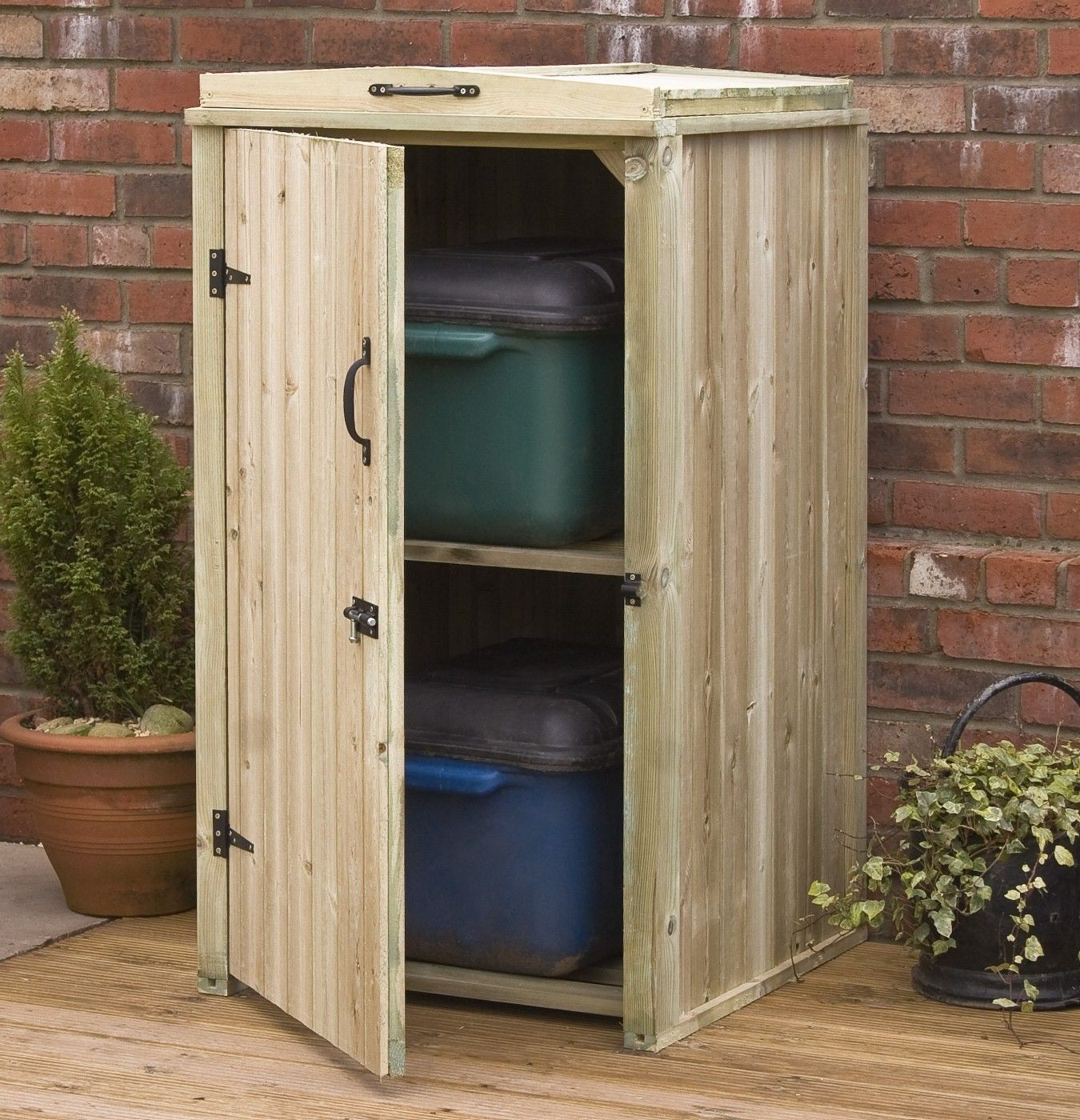DIY Wood Cabinets
 IKEA Storage Cabinet simple DIY wood outdoor storage