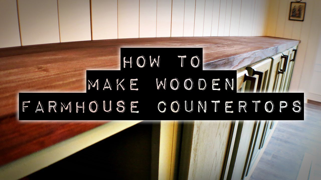 DIY Wood Cabinets
 How To Make DIY Wooden Countertops