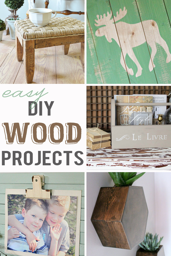 DIY Wood Craft
 Easy DIY Wood Projects