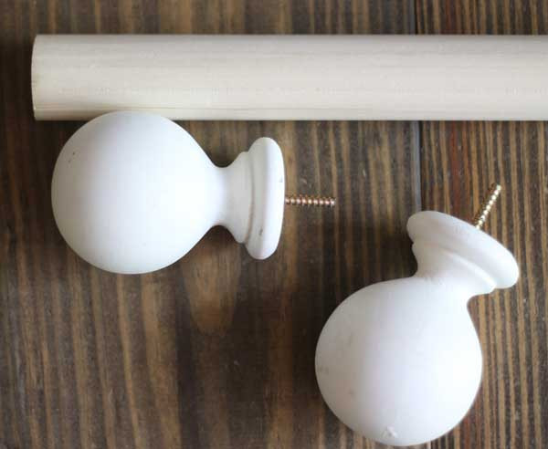 DIY Wood Curtain Rods
 How to make your own DIY curtain rods