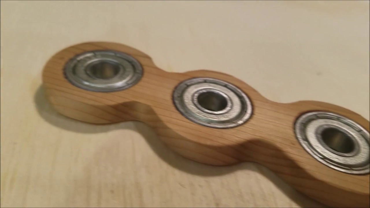 DIY Wood Fidget Spinner
 Easy EDC Hand Spinner Fid Toy