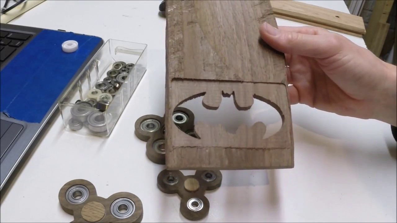 DIY Wood Fidget Spinner
 DIY Custom made finger fid spinner from scrap wood