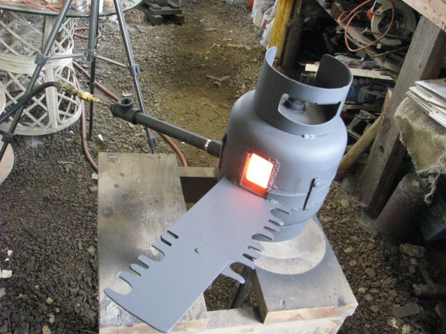DIY Wood Fired Forge
 diy propane forge Propane Forge Plans DYI Forges