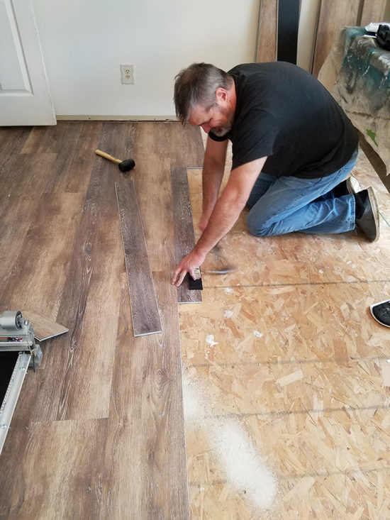 DIY Wood Floor Install
 Installing Vinyl Floors A Do It Yourself Guide The