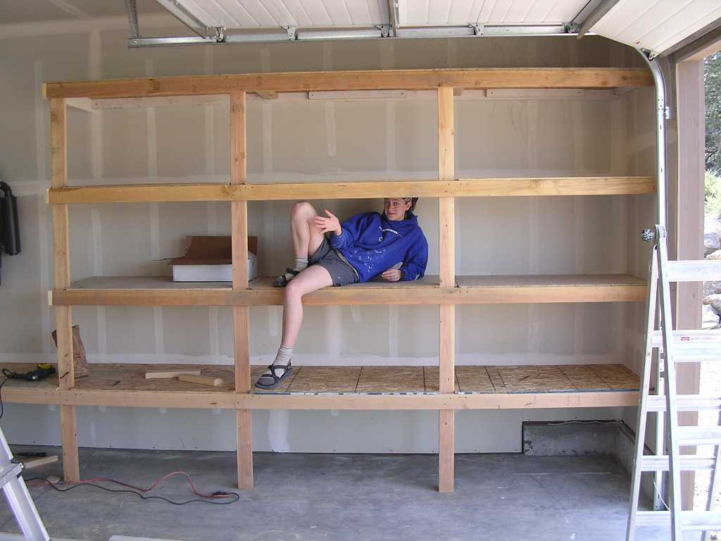 DIY Wood Garage Shelves
 Diy Garage Shelves For Your Inspiration Just Craft & DIY
