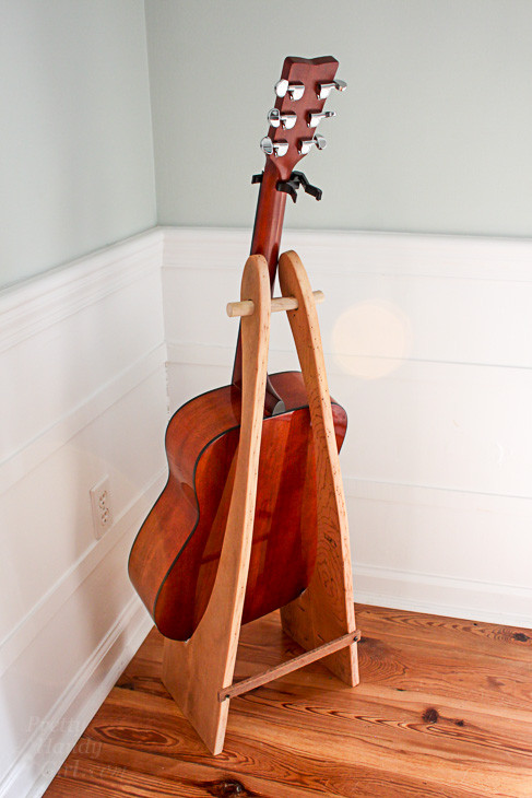 DIY Wood Guitar Stand
 How to Make a Folding Guitar Stand Pretty Handy Girl