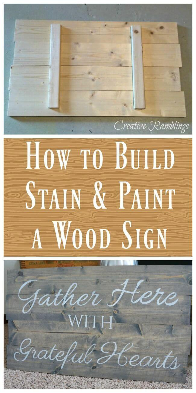 DIY Wood Pallet Sign
 28 Best DIY Pallet Signs Ideas and Designs for 2018
