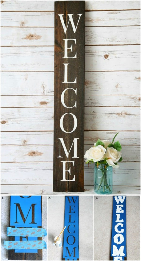 DIY Wood Plaque
 50 Wood Signs That Will Add Rustic Charm To Your Home