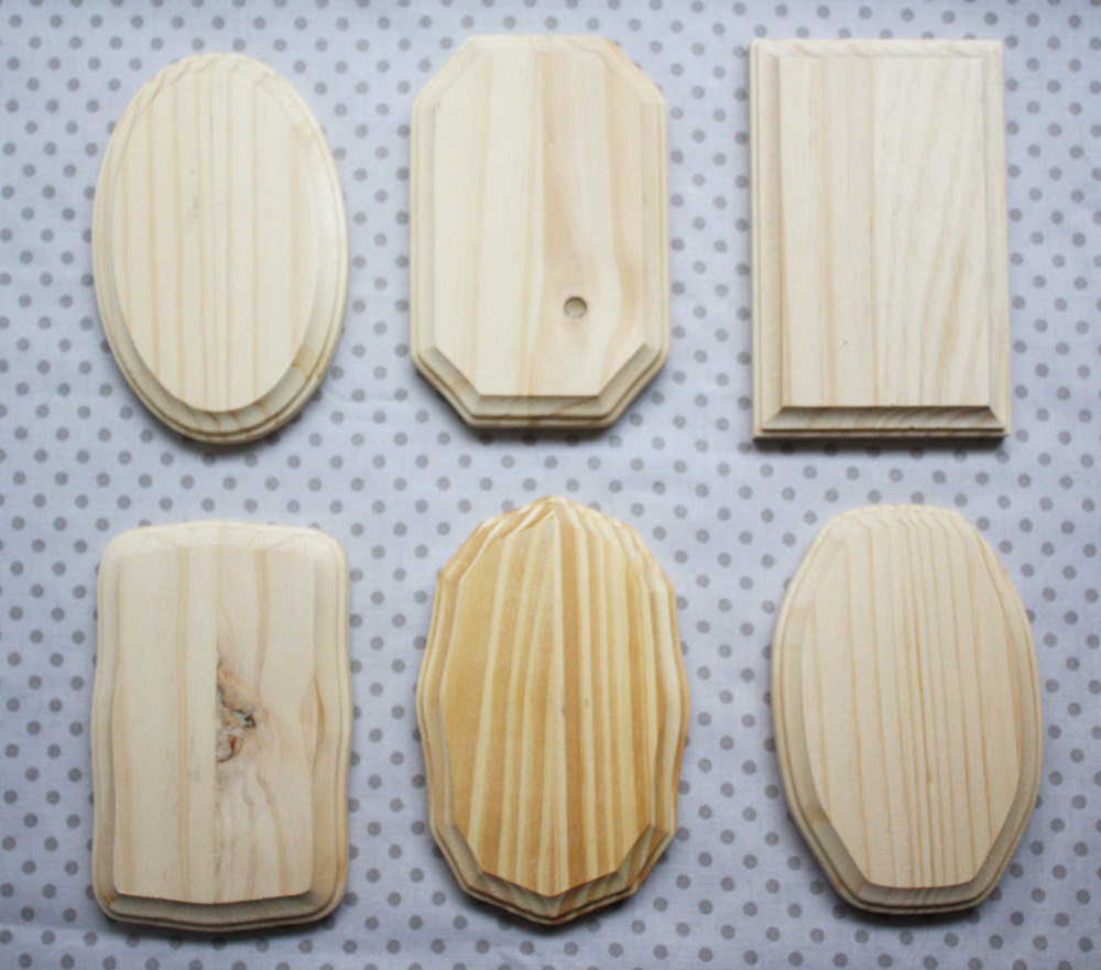 DIY Wood Plaque
 Set of 6 Wood Plaques Great for DIY Trophies DIY Wood Signs
