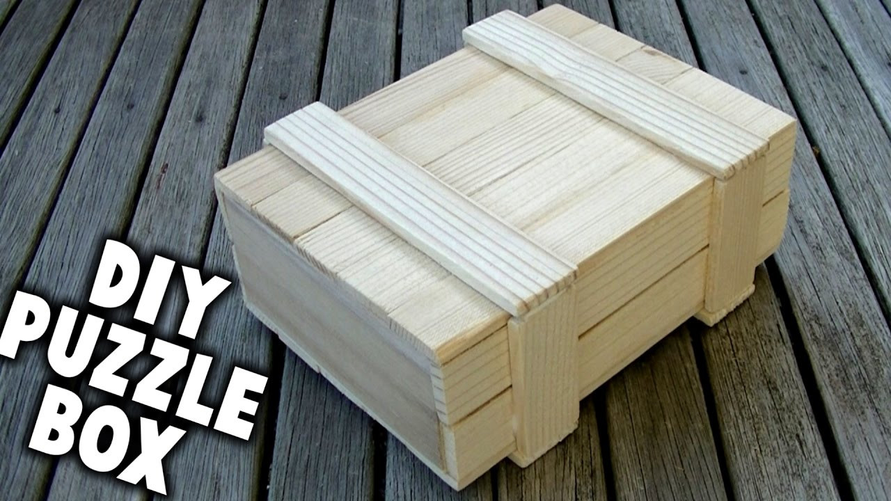 DIY Wood Puzzles
 DIY Puzzle Box Can You Open It