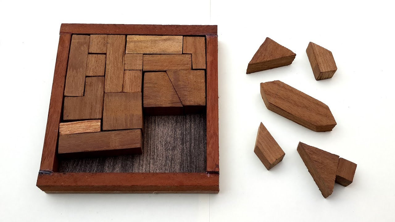 DIY Wood Puzzles
 How to Make a Wooden Puzzle with Difficult Design DIY
