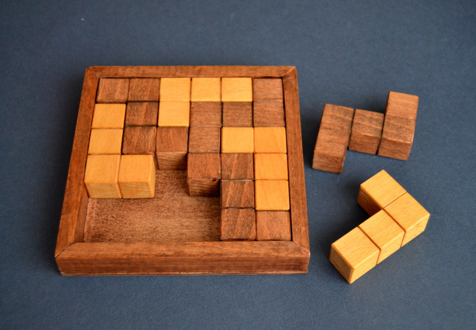 DIY Wood Puzzles
 put to her