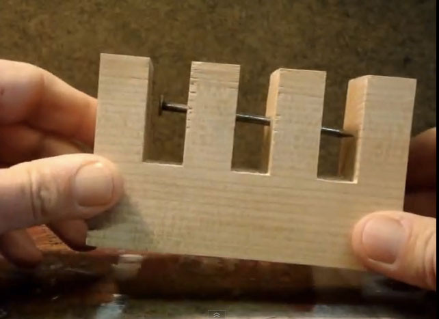 DIY Wood Puzzles
 Like Brain Teasers Make this Simple Nail Puzzle