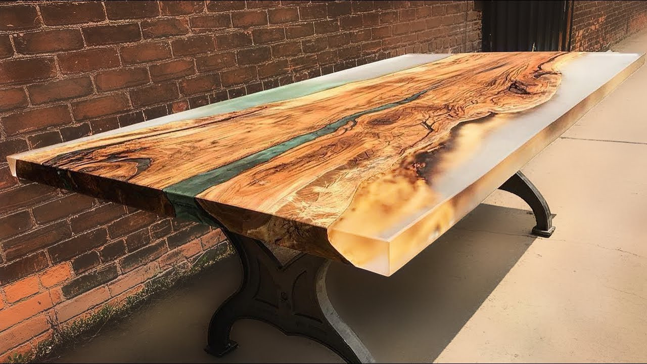 DIY Wood Working Projects
 10 Amazing Epoxy Resin and Wooden River Table Awesome