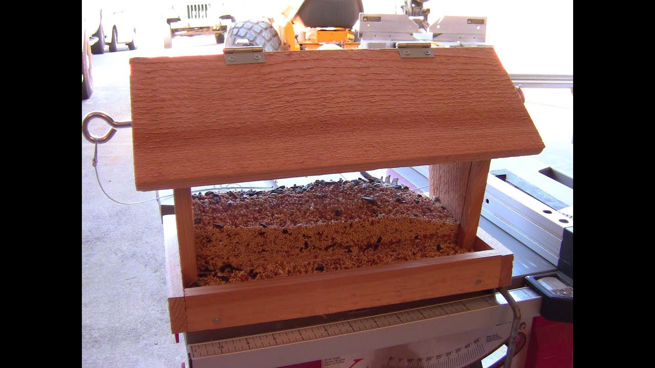 DIY Wood Working Projects
 How to Build a Bird Feeder Small DIY woodworking project