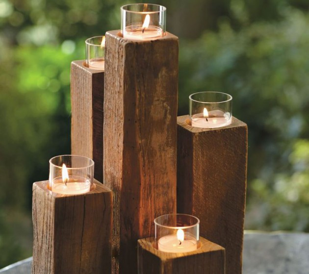 DIY Wooden Candle Holders
 21 DIY Wooden Candle Holders To Add Rustic Charm This Fall