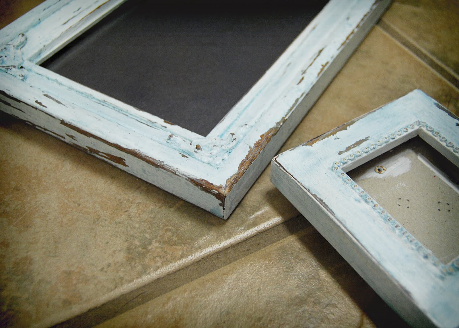 DIY Wooden Frame
 The Decorating Bug Do It Yourself Wednesday Distressing Wood