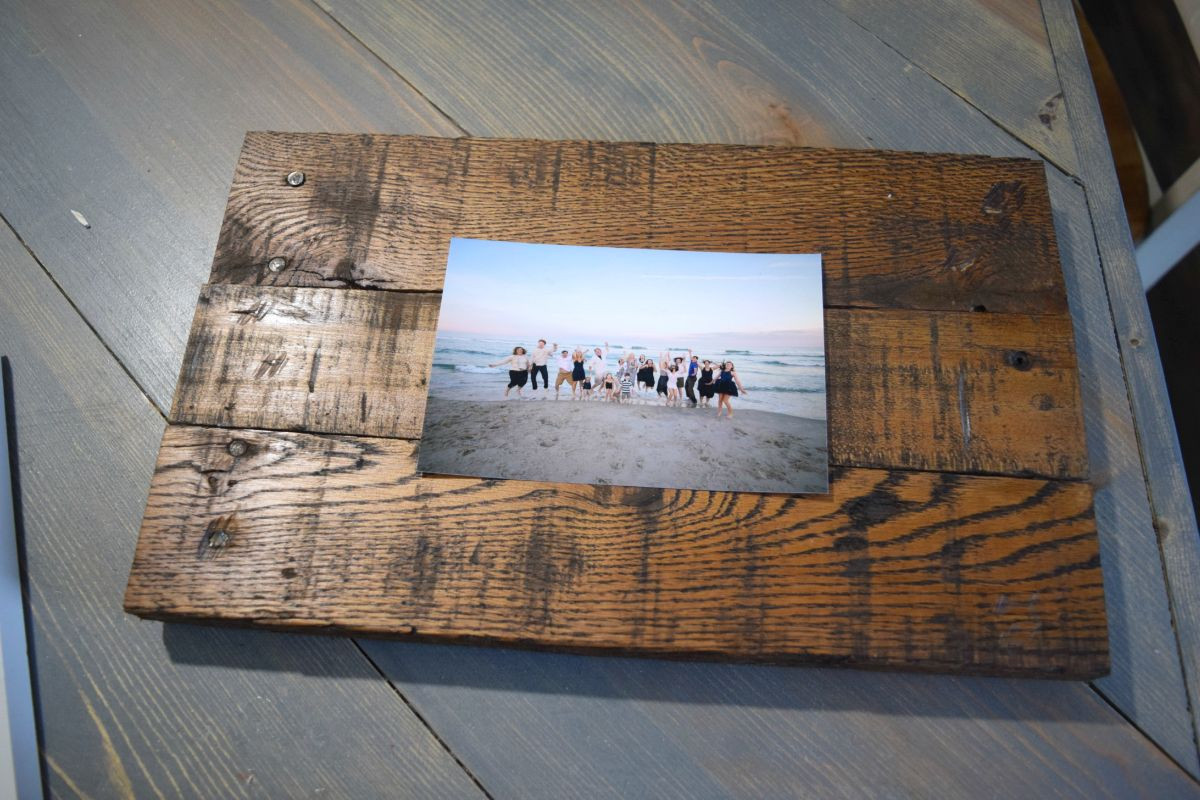 DIY Wooden Frame
 DIY Rustic Scrap Wood Picture Frames Spotlight Favorite s
