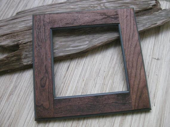 DIY Wooden Frame
 Rustic Cherry Wood Frame Reclaimed Cabinet Door Frame DIY