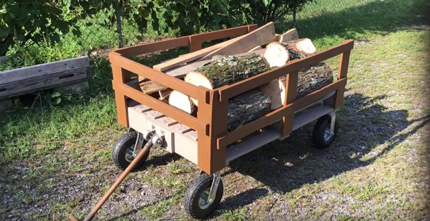 DIY Wooden Wagon
 DIY Wagon Made From Pallets