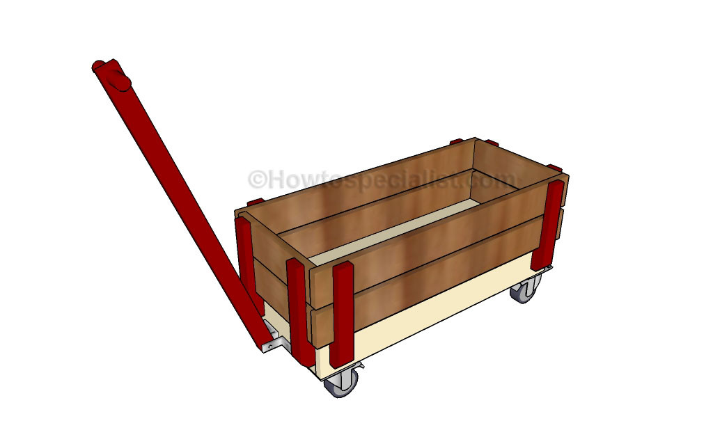 DIY Wooden Wagon
 Wooden wagon plans