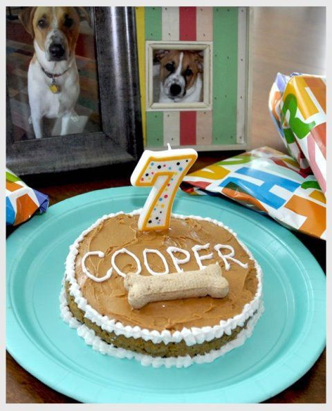Dog Birthday Cake Recipes Easy
 Dog birthday cakes Birthday cakes and Happenings on Pinterest
