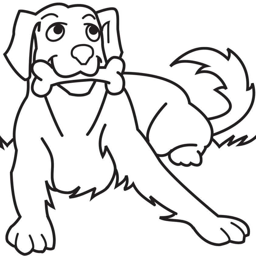 Dog Coloring Pages Printable
 Cute Dog Coloring Pages Free Printable Coloring