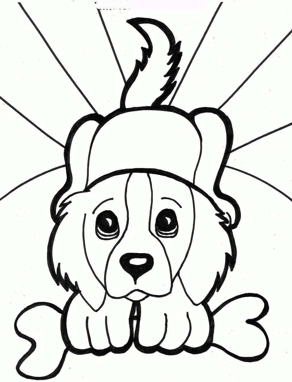Dog Coloring Pages Printable
 Printable Dogs Coloring Pages To Kids