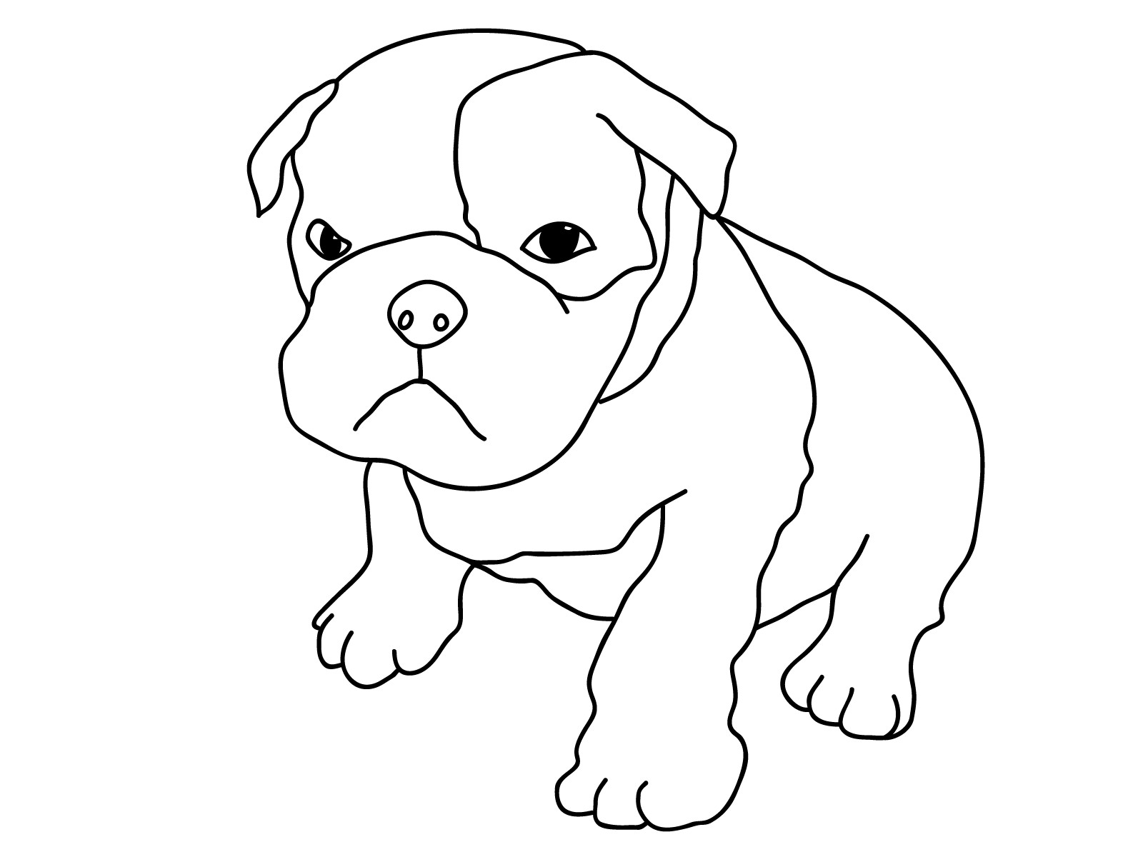 Dog Coloring Pages Printable
 Free Printable Dog Coloring Pages For Kids