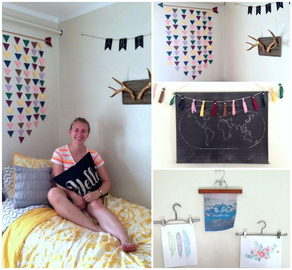 Dorm Room Decorating Ideas DIY
 Three Things 9 26 15 DIY Dorm Decor Amazon Households