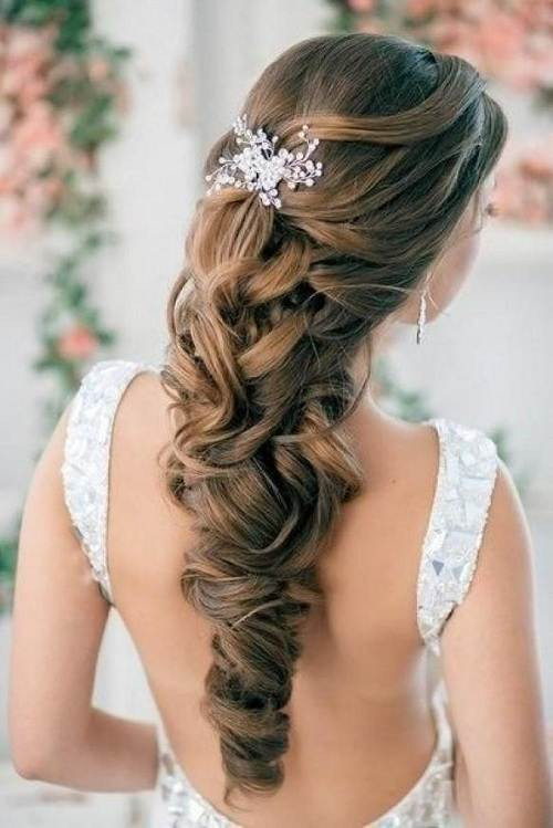 Down Hairstyles For Brides
 Wedding Hairstyles Down Curly for Bride