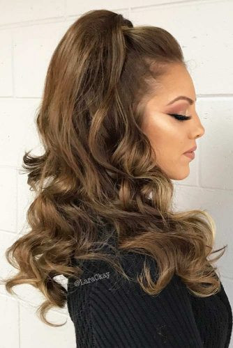 Down Prom Hairstyles
 Try 42 Half Up Half Down Prom Hairstyles