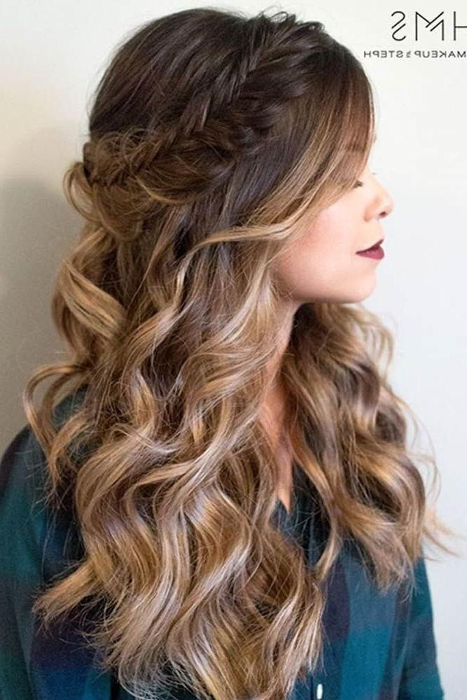 Down Prom Hairstyles
 15 Best of Long Hairstyles Down For Prom