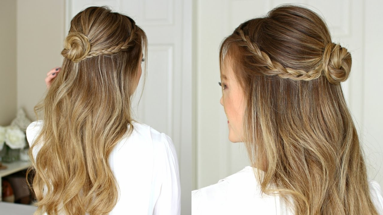 Down Prom Hairstyles
 Easy Half Up Prom Hairstyle