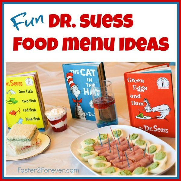 Dr Seuss Birthday Party Ideas Food
 Dr Seuss Food Menu Ideas and Party Snacks